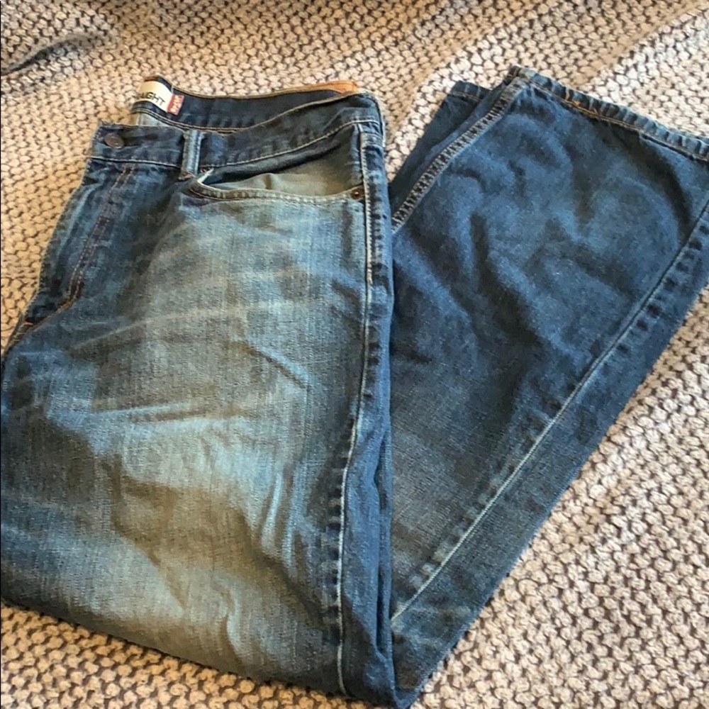 Men’s relaxed straight jeans - Picture 4 of 7